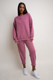 REGULAR FIT FUCHSIA SWEATSHIRT - ARMINA