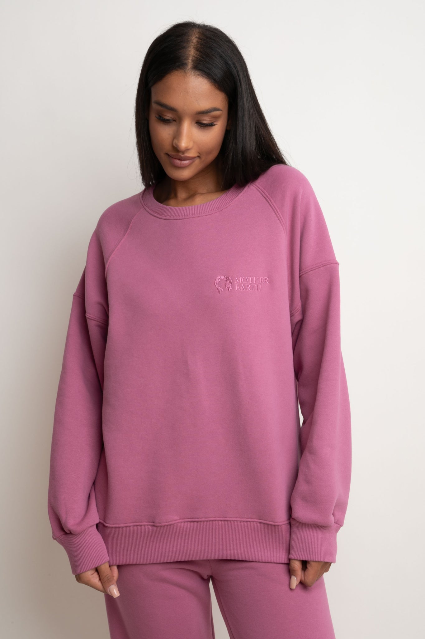 REGULAR FIT FUCHSIA SWEATSHIRT - ARMINA