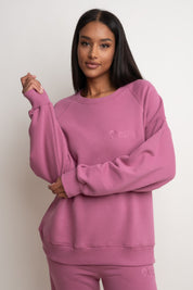 REGULAR FIT FUCHSIA SWEATSHIRT - ARMINA