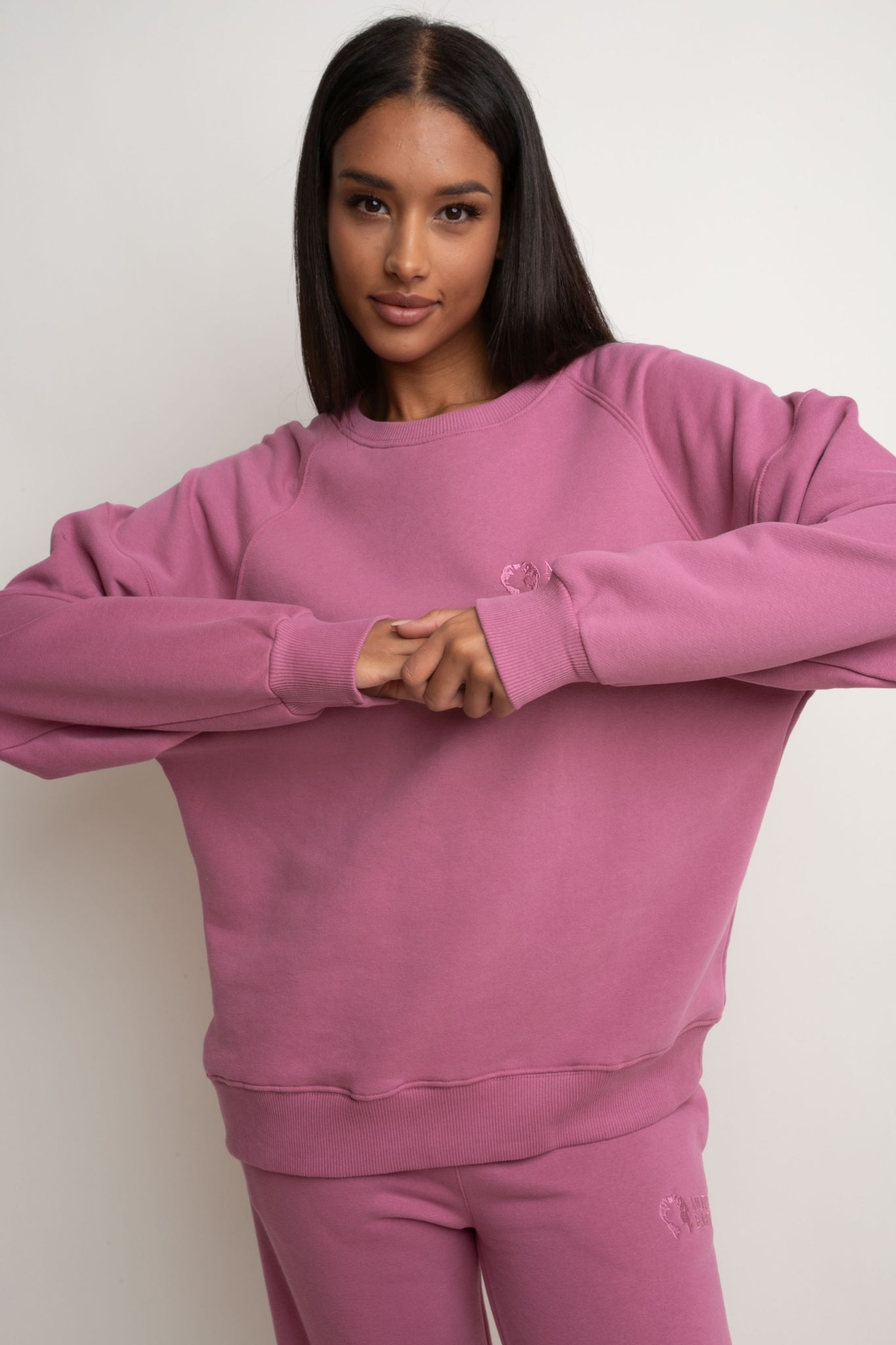 REGULAR FIT FUCHSIA SWEATSHIRT - ARMINA