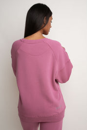 REGULAR FIT FUCHSIA SWEATSHIRT - ARMINA