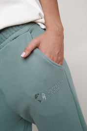 JOGGER TROUSERS TURQUOISE - BEGERA