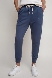 SPODNIE DRESOWE TYPU JOGGER 2nd DROP GRANATOWE - BEGERA