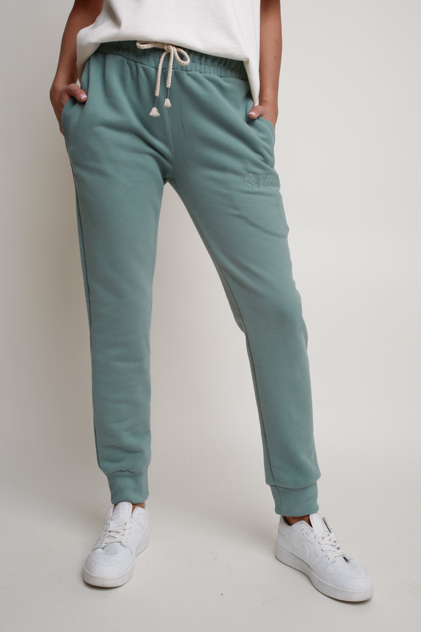 TURQUOISE SWEATPANTS - BELINDA