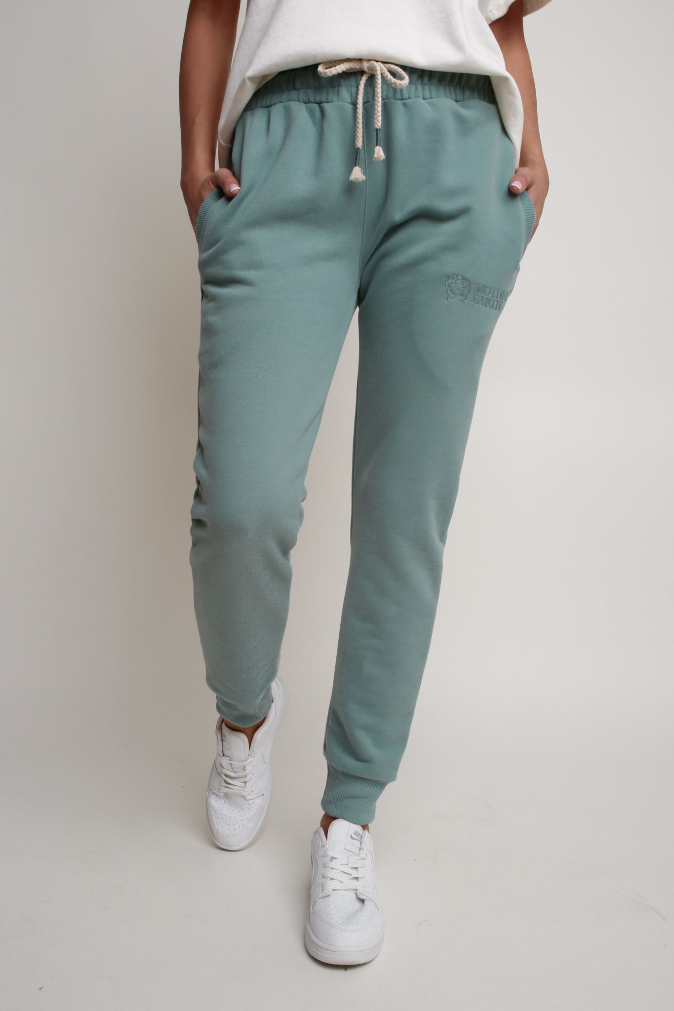 TURQUOISE SWEATPANTS - BELINDA