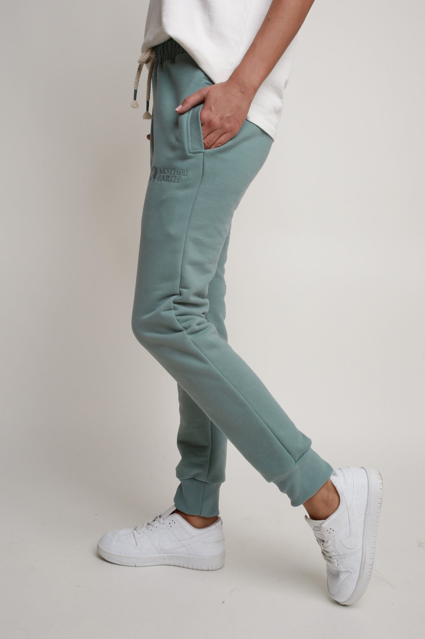 TURQUOISE SWEATPANTS - BELINDA