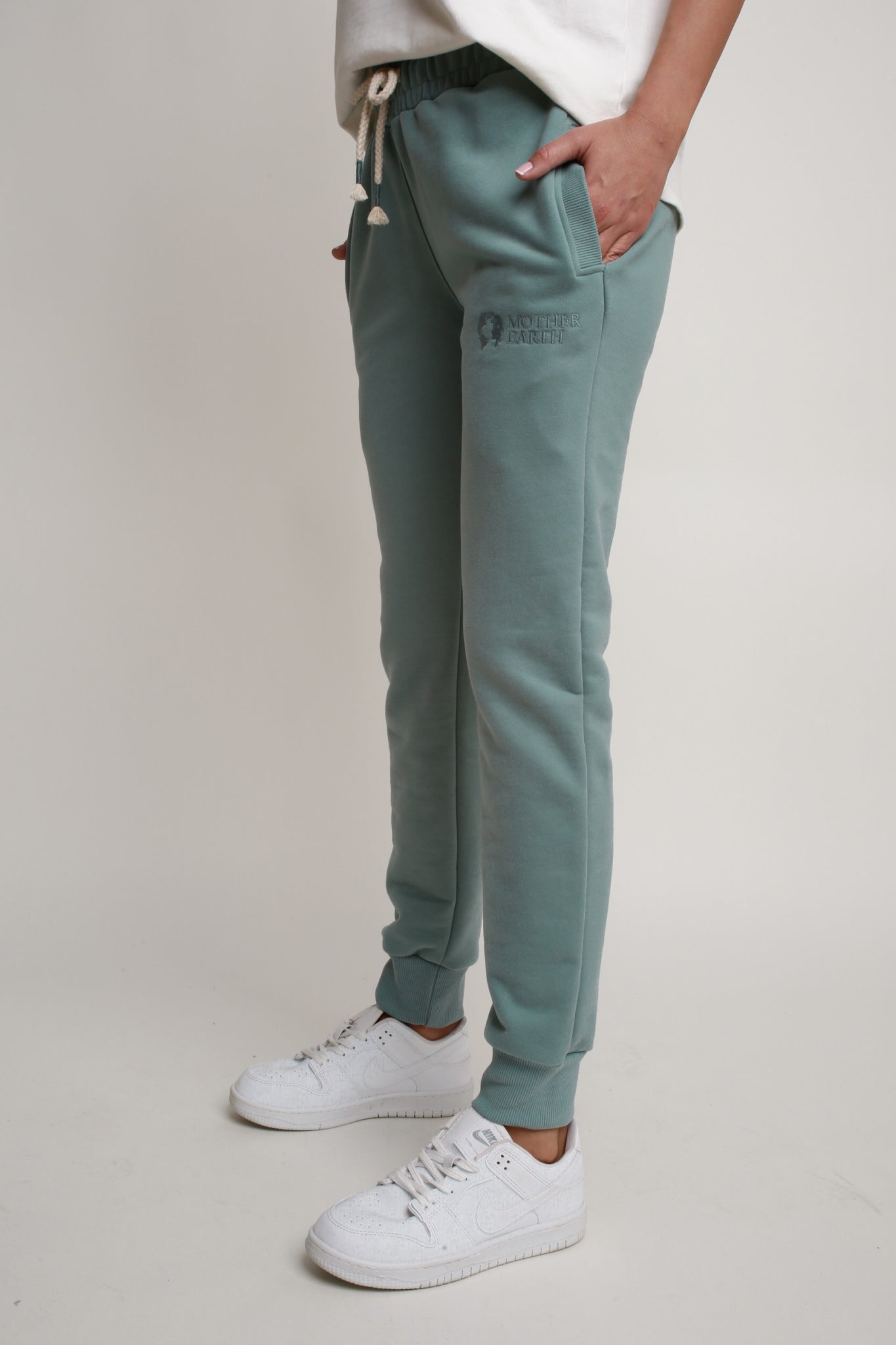 TURQUOISE SWEATPANTS - BELINDA