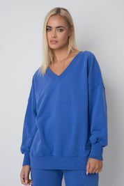 OVERSIZED COLLAR SWEATSHIRT - BISCOE