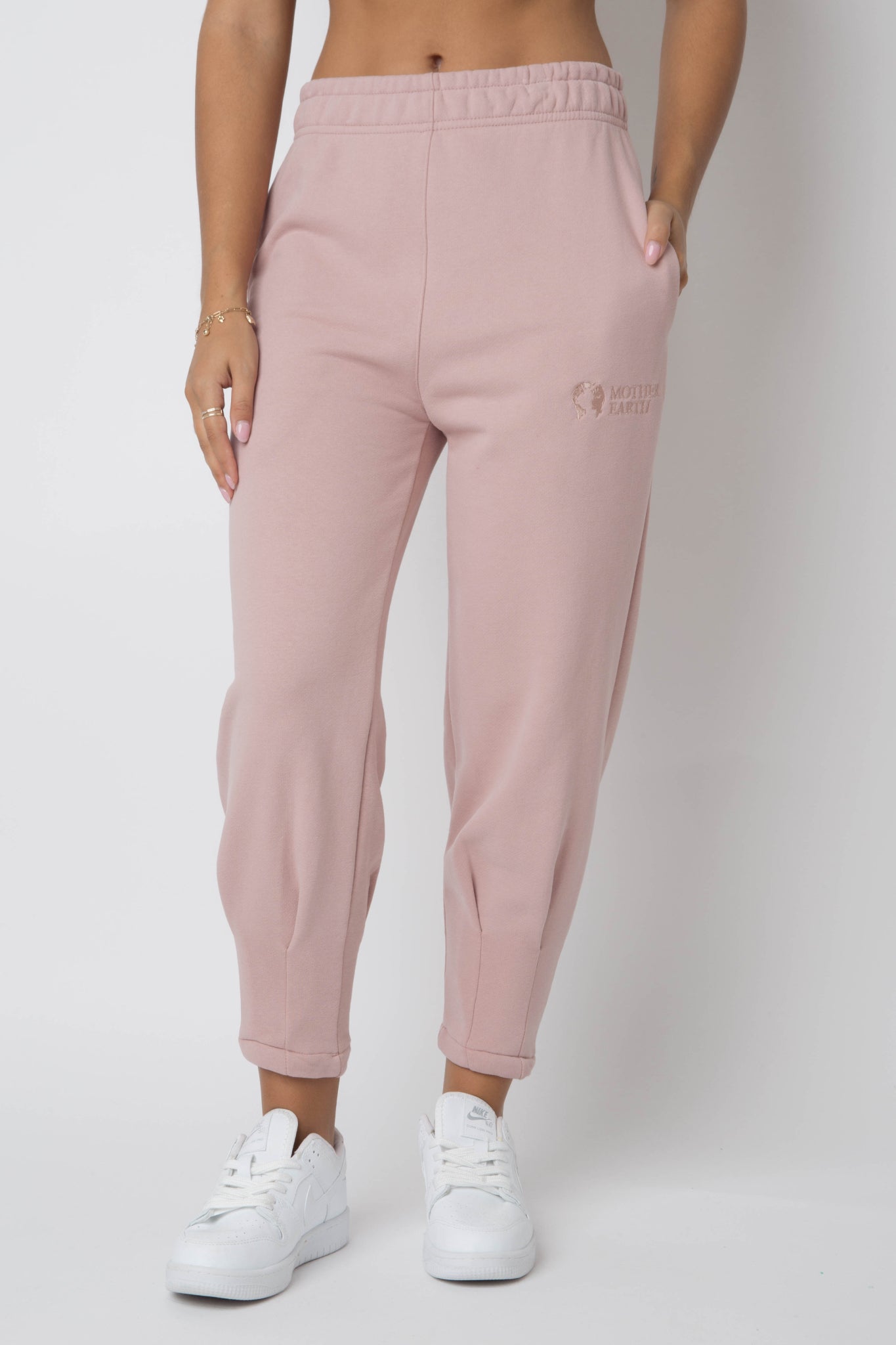 OVERSIZE TRACKSUIT LIGHT PINK - AYSE