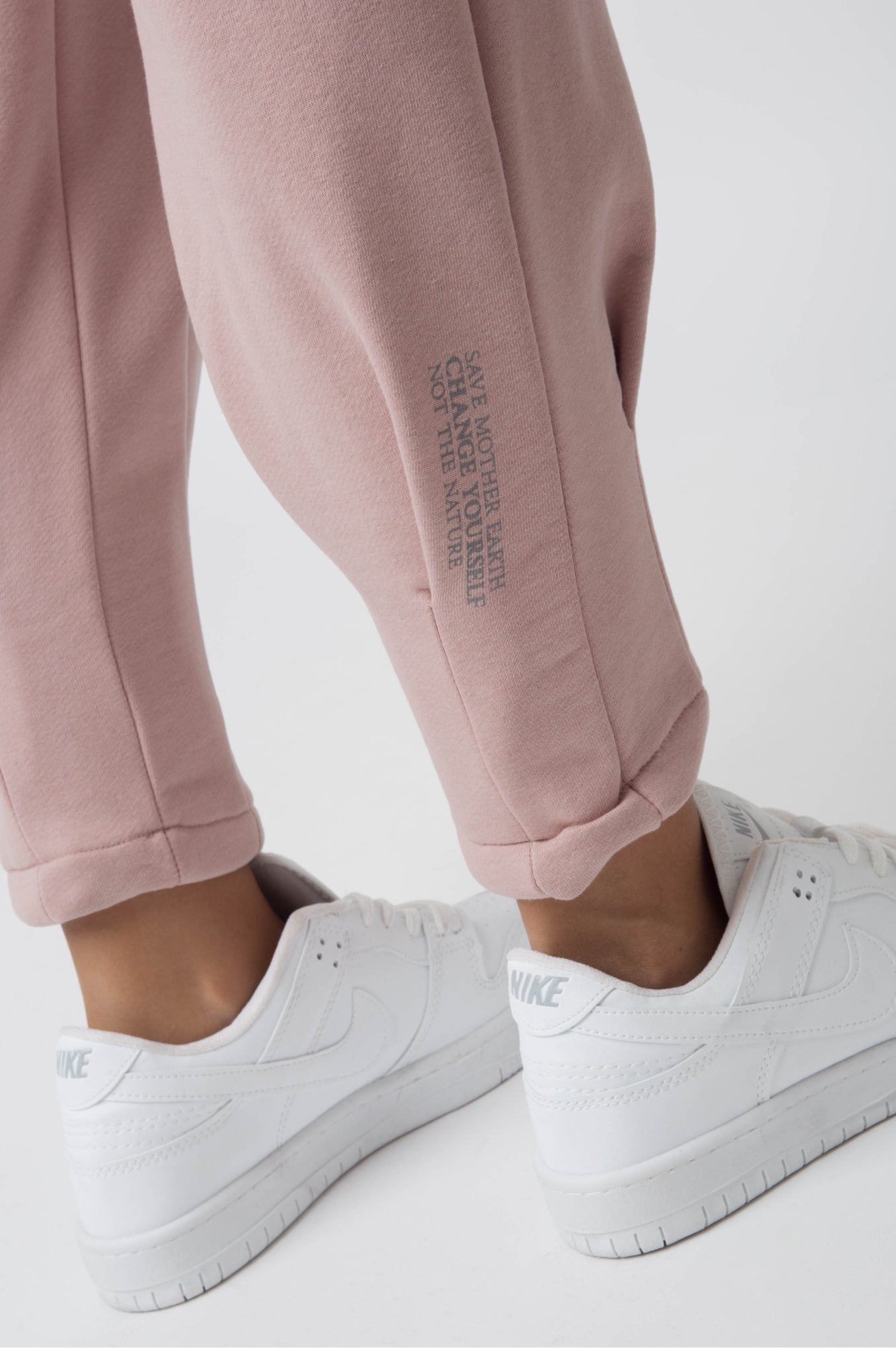 OVERSIZE TRACKSUIT LIGHT PINK - AYSE