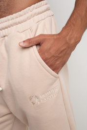 MEN'S BEIGE SWEATPANTS - CORADO