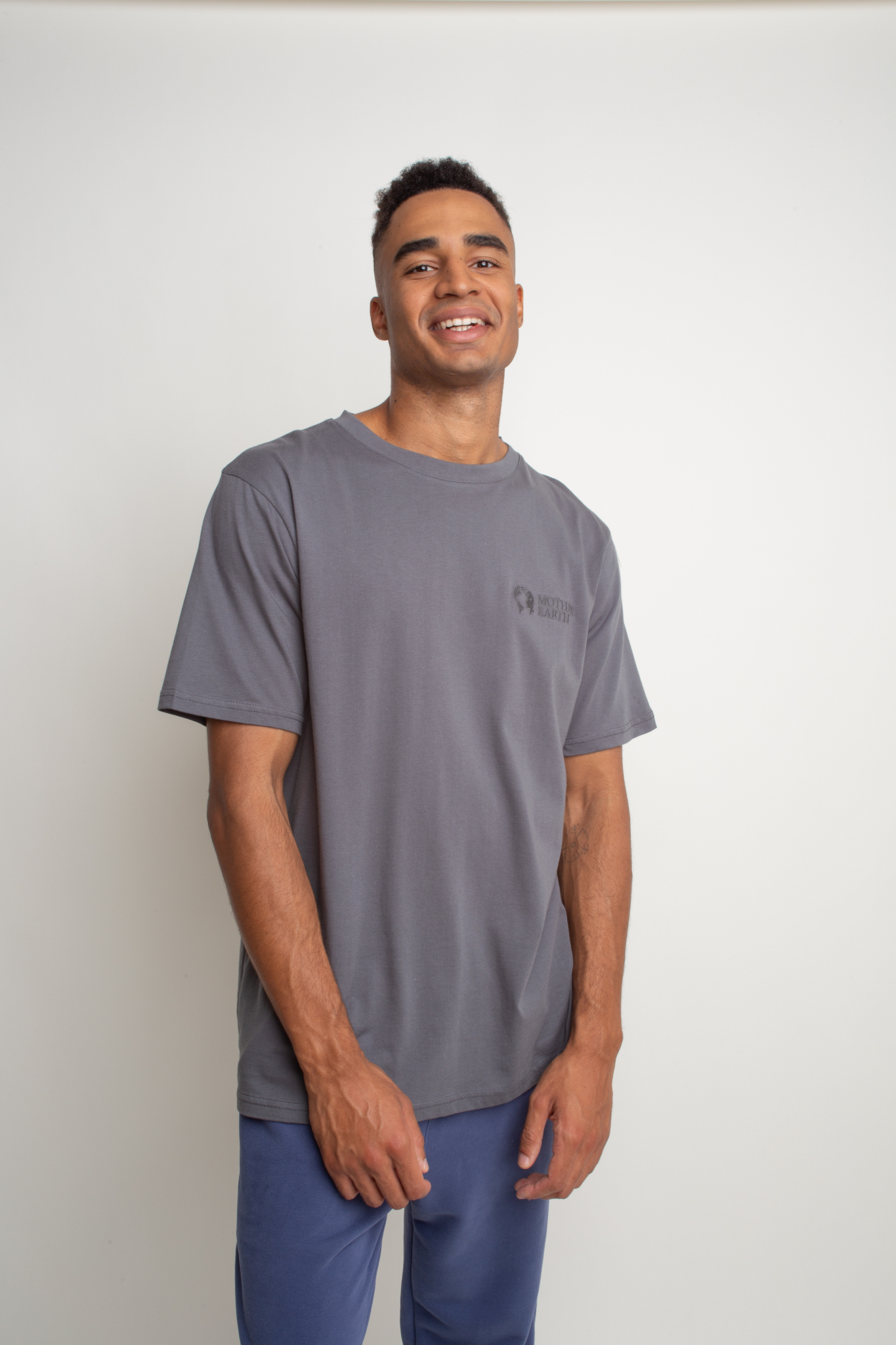 MEN'S T-SHIRT DARK GREY - OAHU