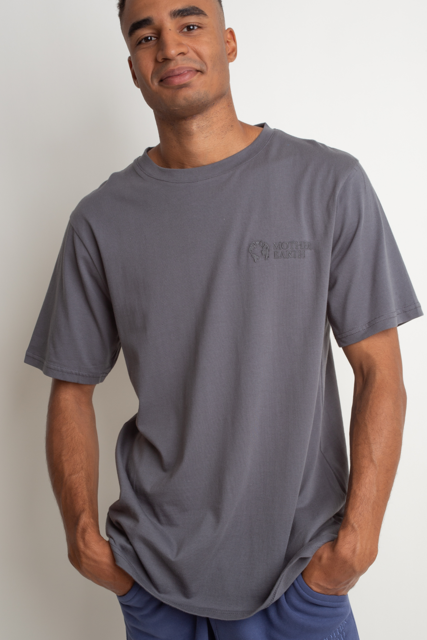 MEN'S T-SHIRT DARK GREY - OAHU