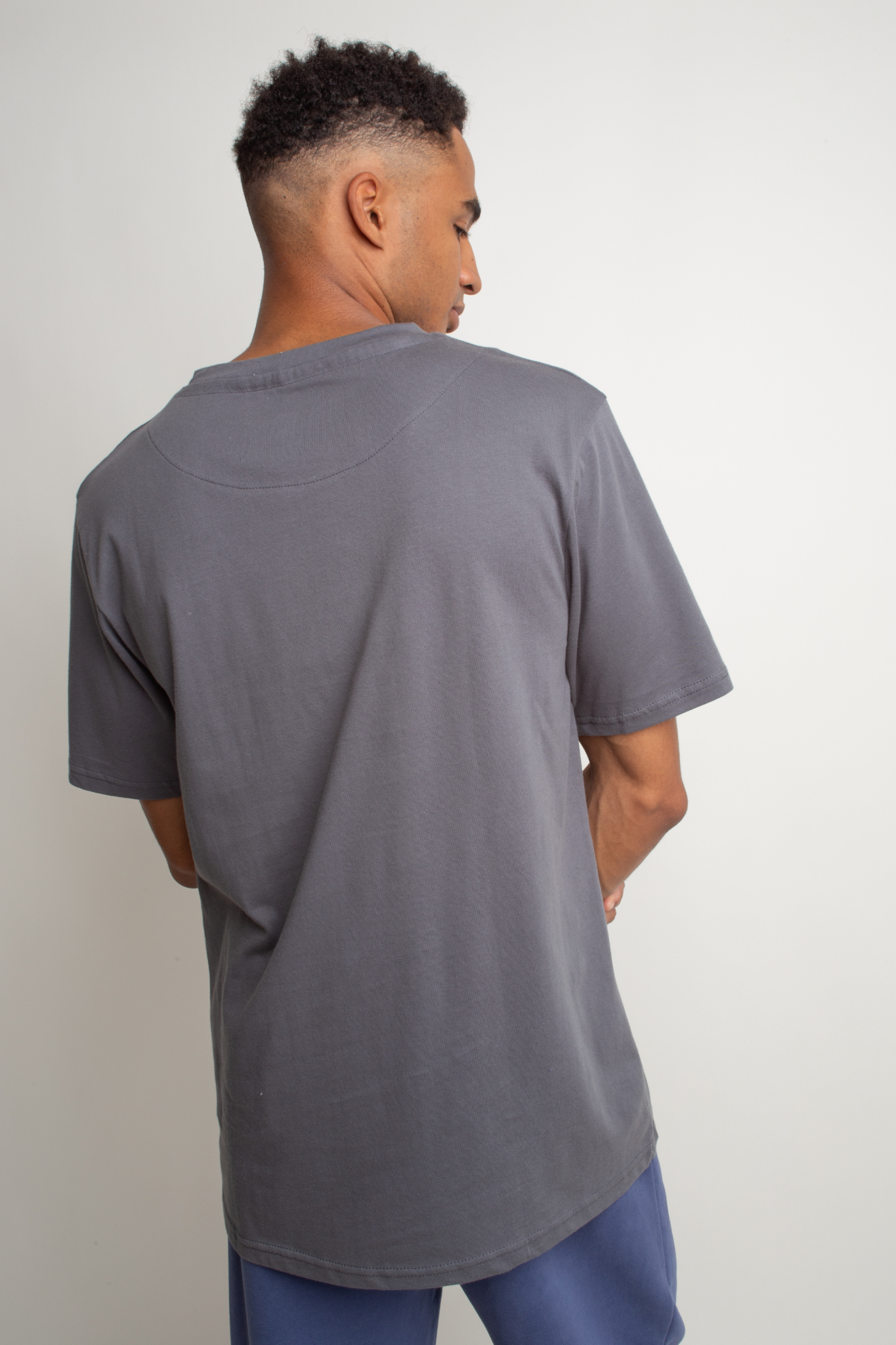 MEN'S T-SHIRT DARK GREY - OAHU