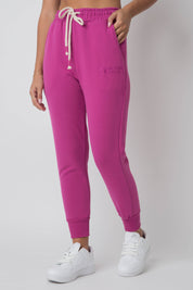 PINK JOGGER TROUSERS - BEGERA