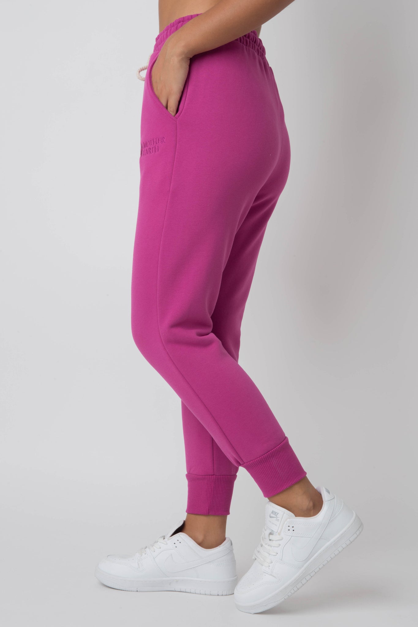 PINK JOGGER TROUSERS - BEGERA