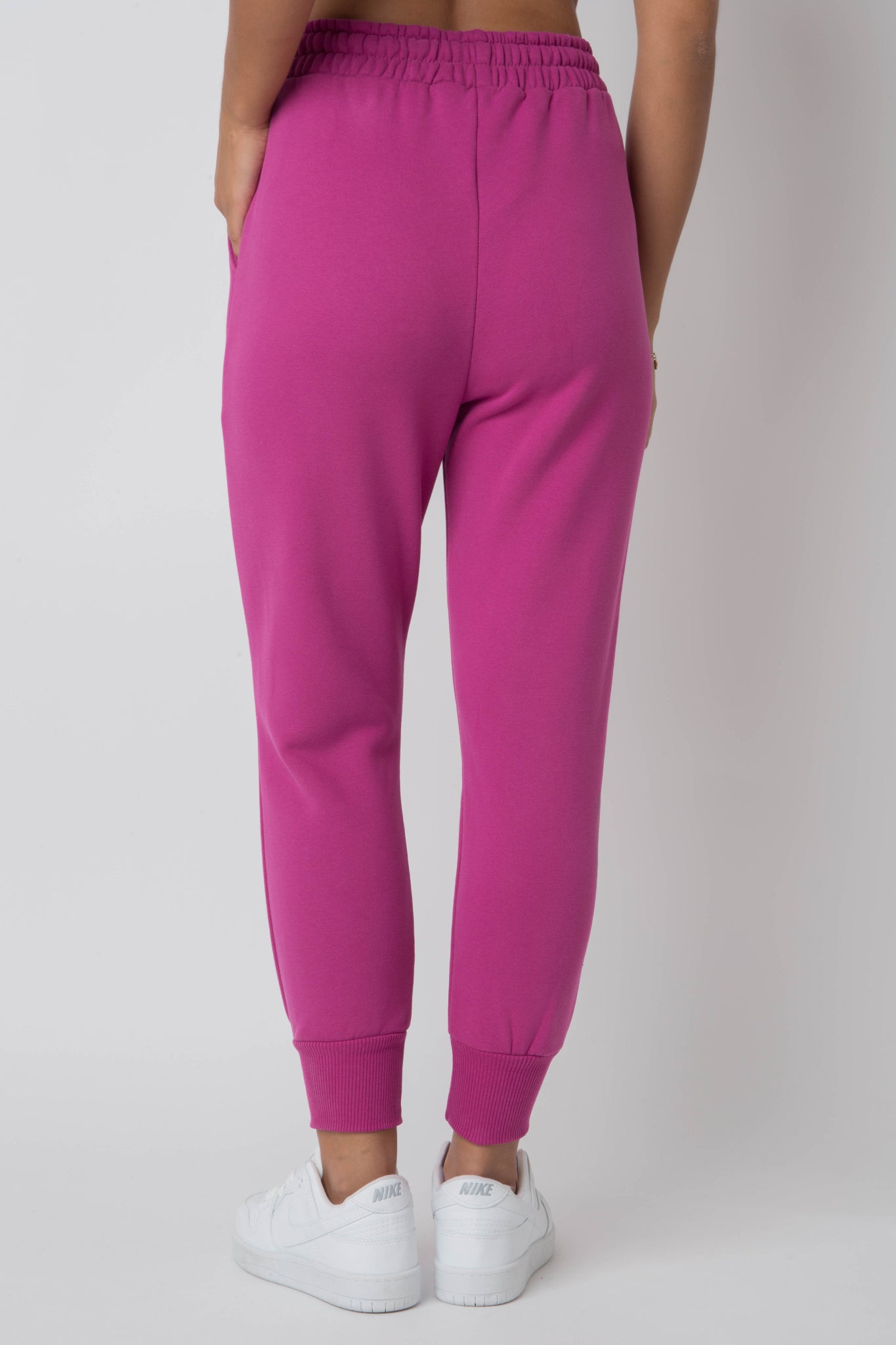 PINK JOGGER TROUSERS - BEGERA