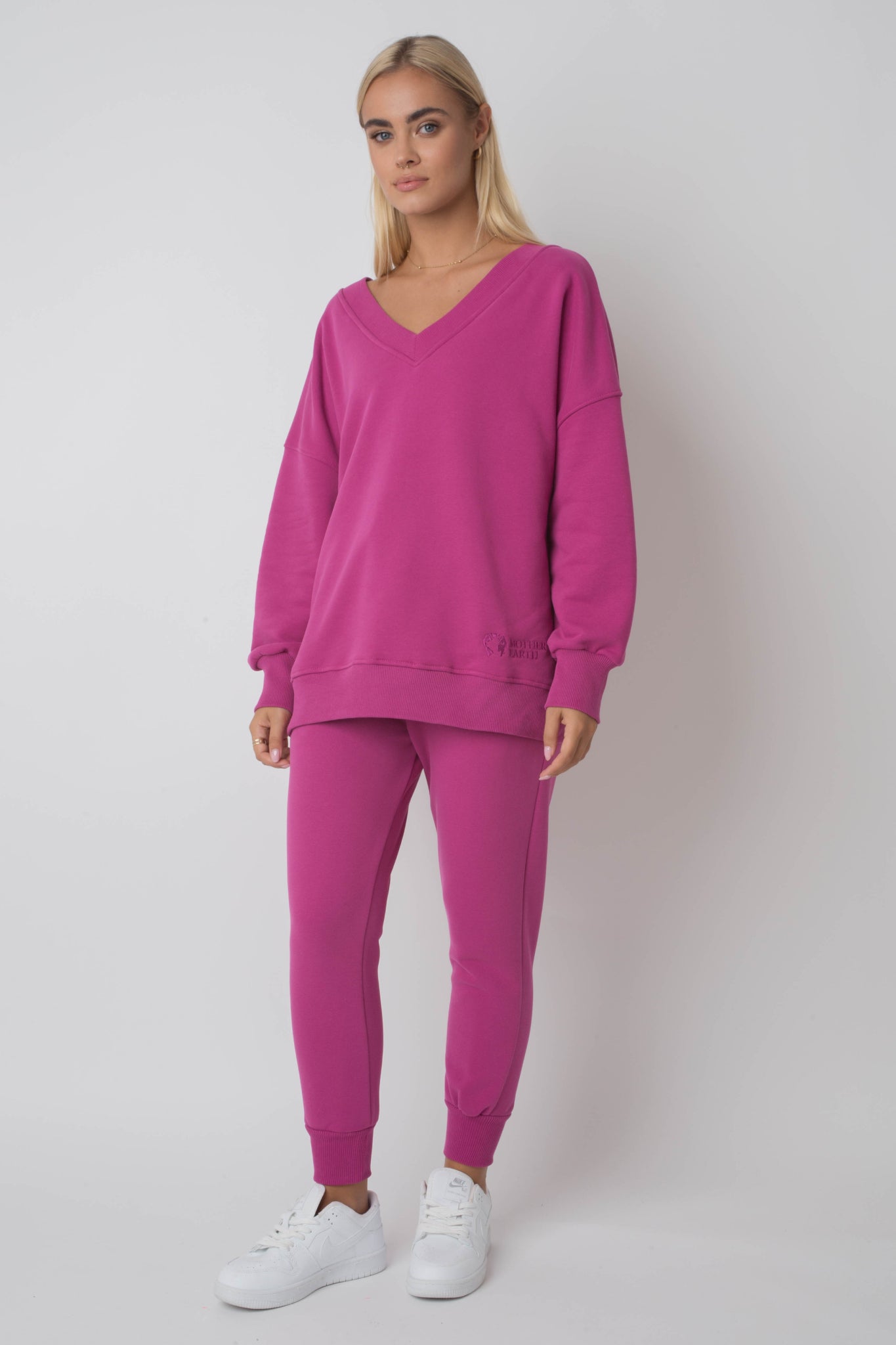 PINK JOGGER TROUSERS - BEGERA