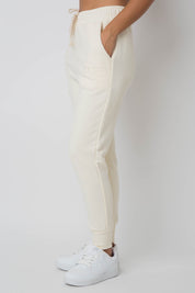 ECRU JOGGER TROUSERS - BEGERA