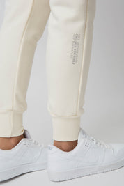 ECRU JOGGER TROUSERS - BEGERA