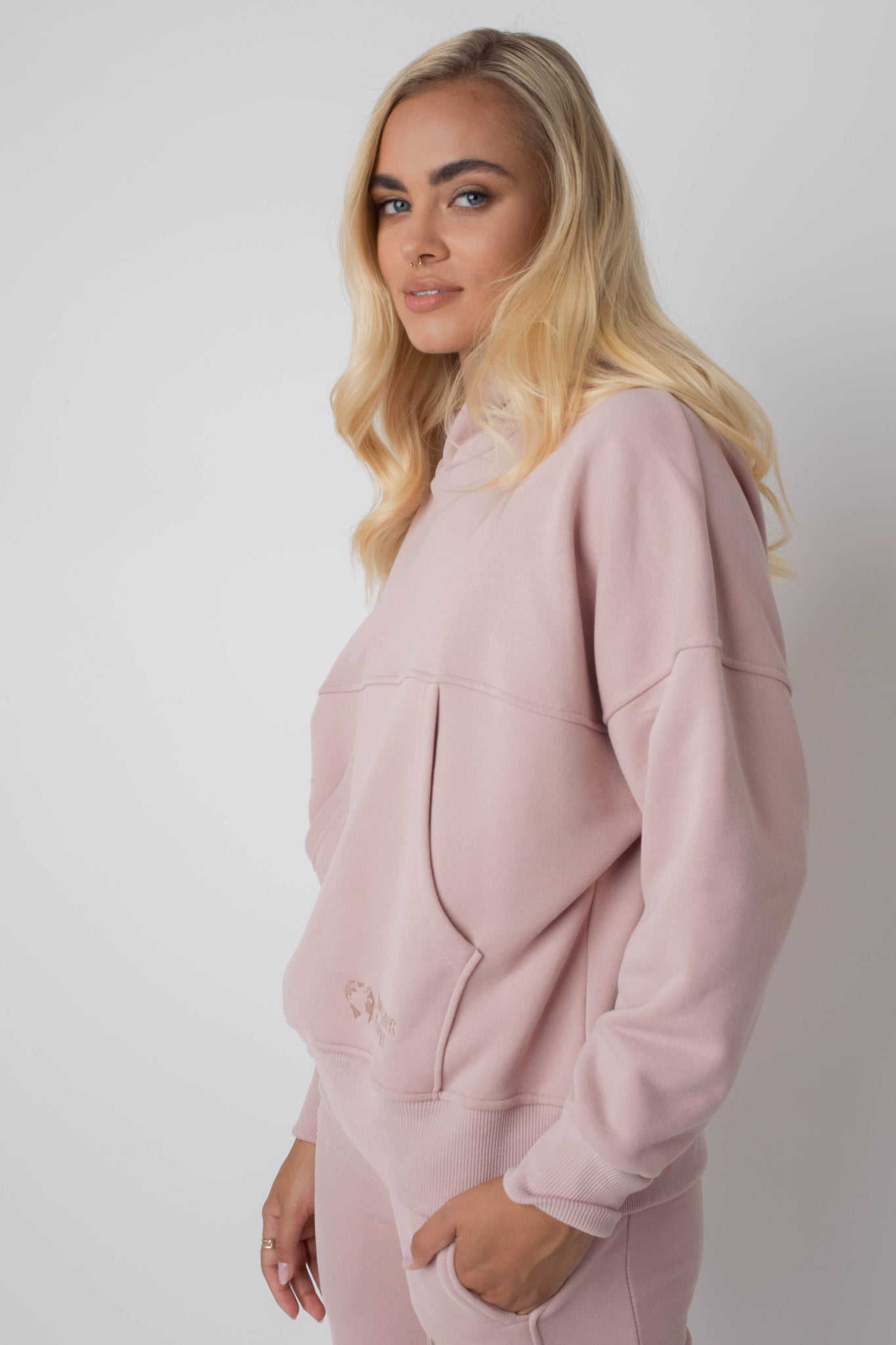 CLASSIC LIGHT PINK TRACKSUIT SET - MERVE