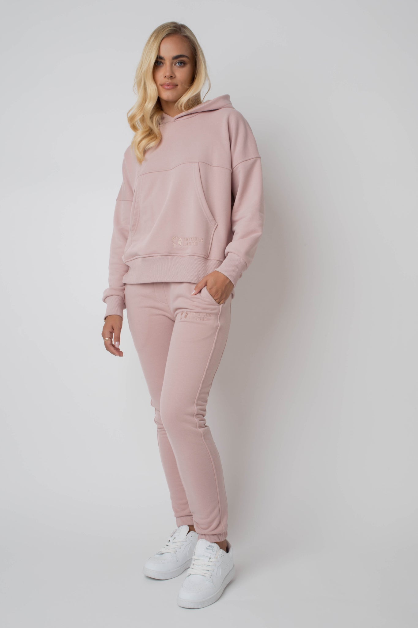 CLASSIC LIGHT PINK TRACKSUIT SET - MERVE