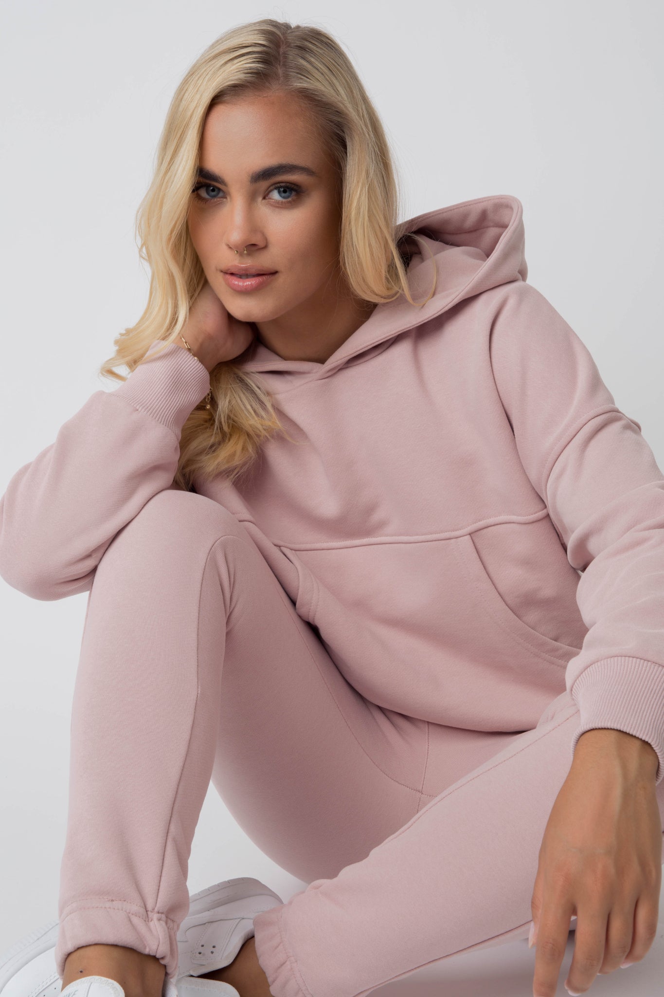 CLASSIC LIGHT PINK TRACKSUIT SET - MERVE