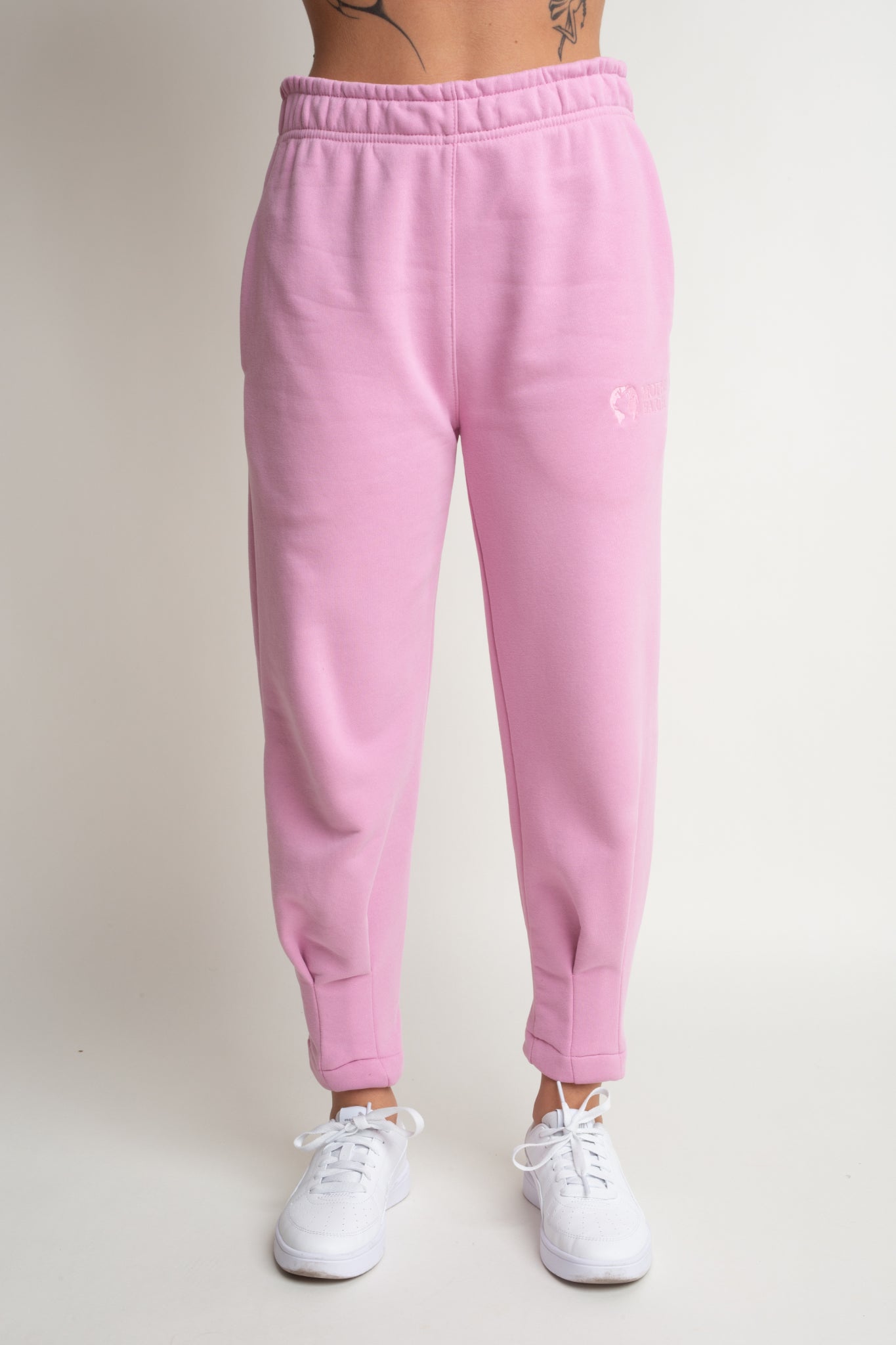 CANDY PINK TAPERED TRACKSUITS - ANACAPA