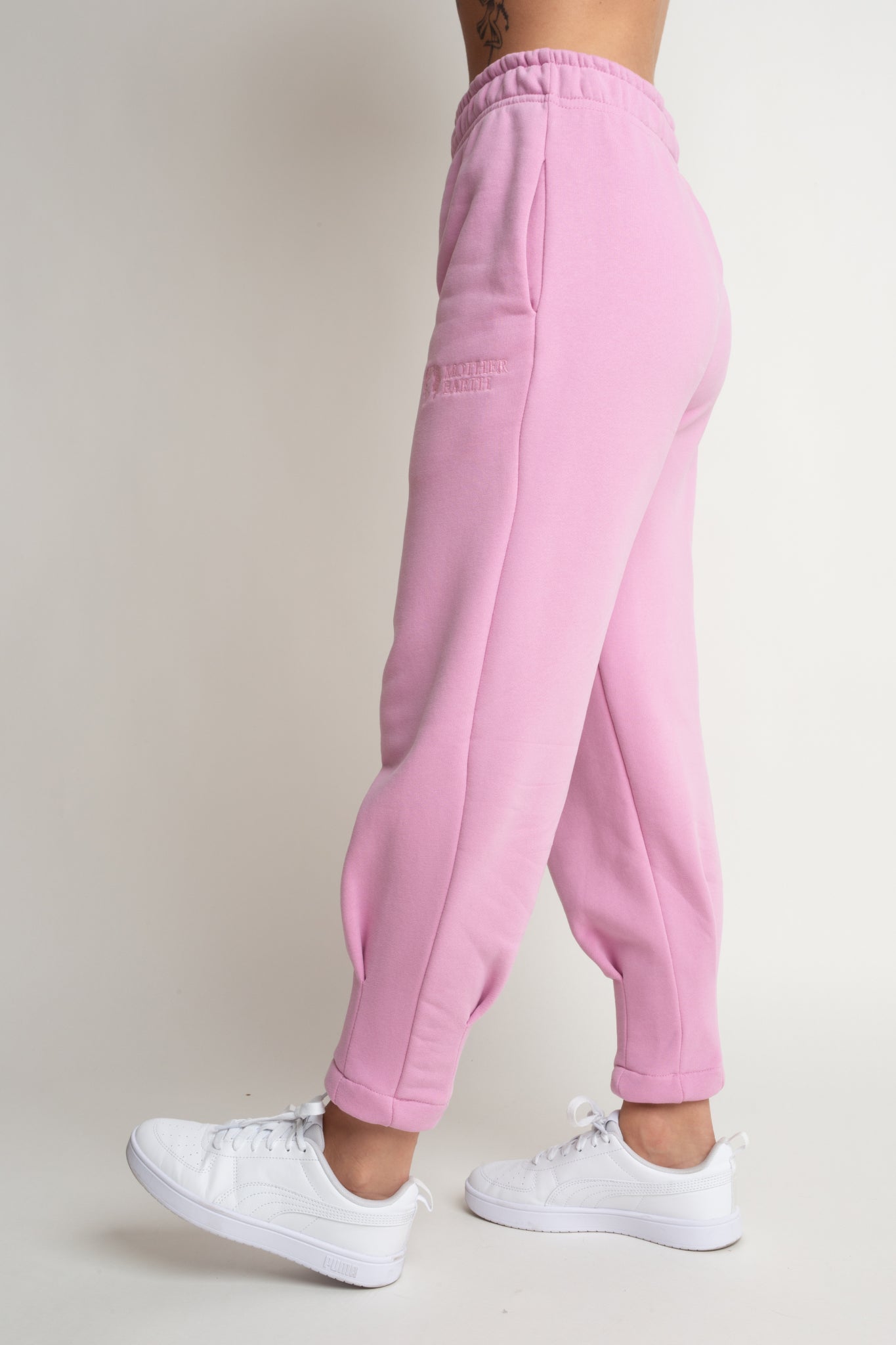 CANDY PINK TAPERED TRACKSUITS - ANACAPA