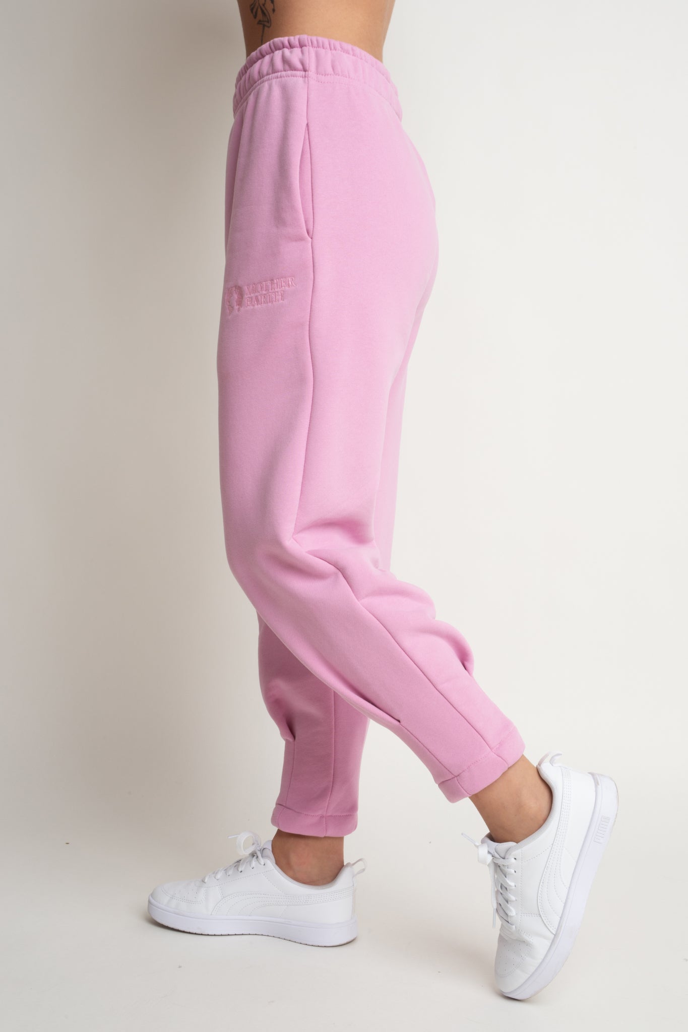 CANDY PINK TAPERED TRACKSUITS - ANACAPA