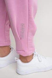 CANDY PINK TAPERED TRACKSUITS - ANACAPA