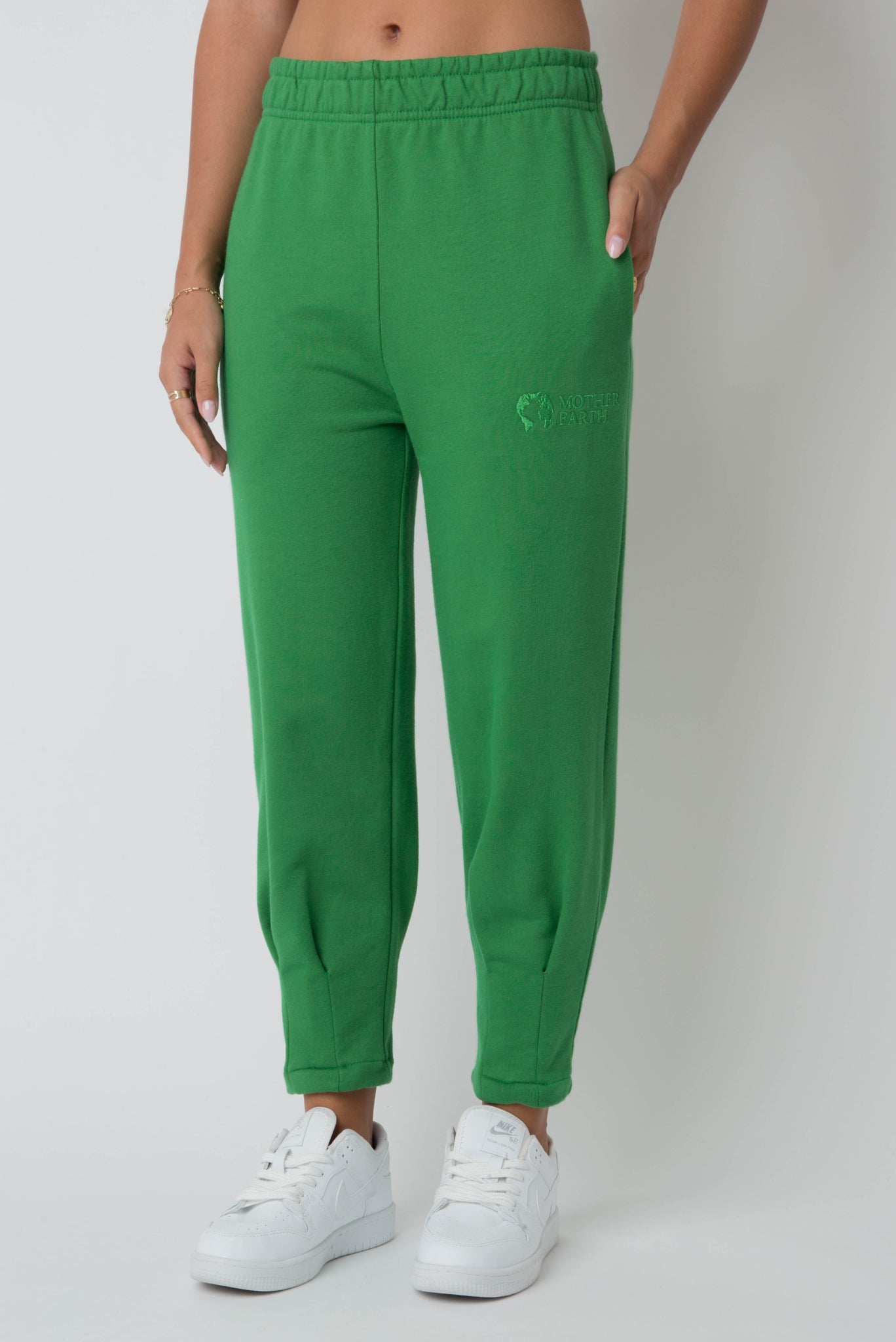 GRASS GREEN TRACKSUIT SET - PORTO