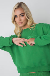 GRASS GREEN TRACKSUIT SET - PORTO