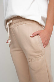 BEIGE SWEATPANTS - BELINDA