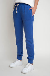 CORNFLOWER BLUE SWEATPANTS - BELINDA