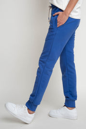 CORNFLOWER BLUE SWEATPANTS - BELINDA