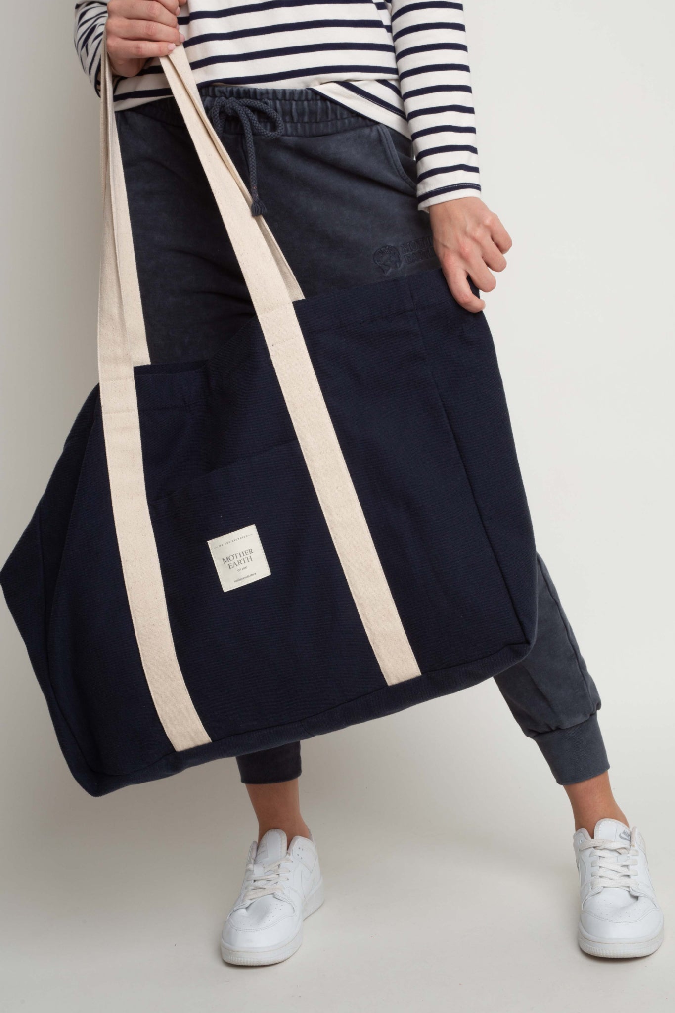 SHOPPER BAG NAVY BLUE - PALAU