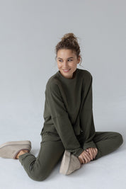 KHAKI TRACKSUIT SET - OHARA