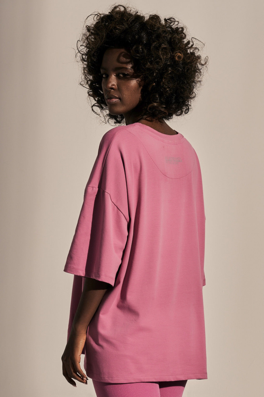 OVERSIZE T-SHIRT PINK - OKINAWA