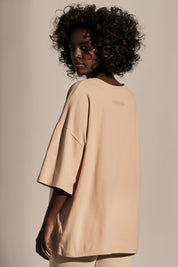 OVERSIZE T-SHIRT BEIGE - TENERYFA