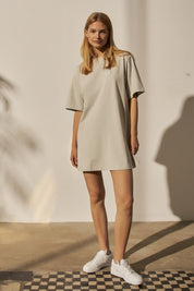 SHORT SLEEVE DRESS MINT - ZELANDIA