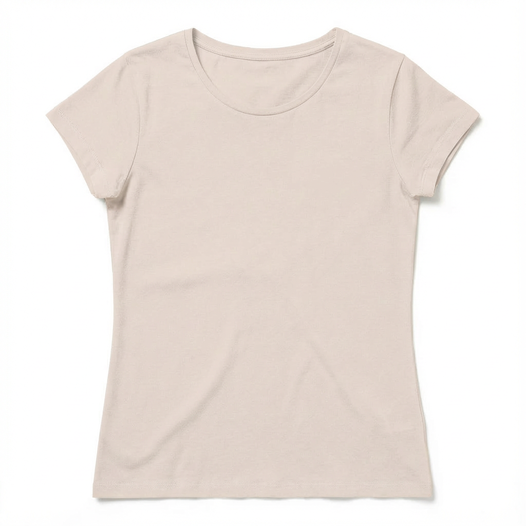 WOMEN'S BEIGE T-SHIRT - PETIT packshot