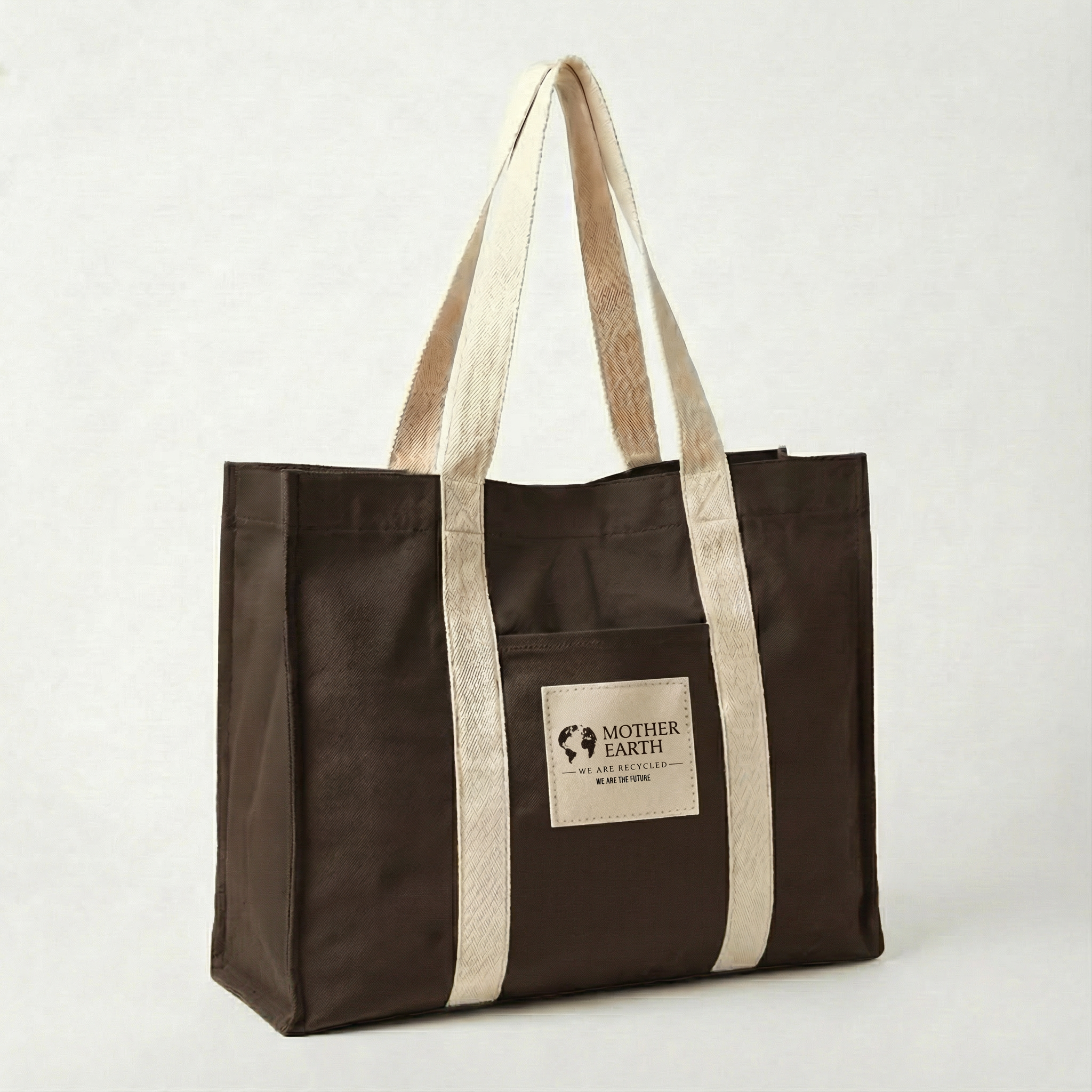 BROWN SHOPPER BAG - LIDO packshot