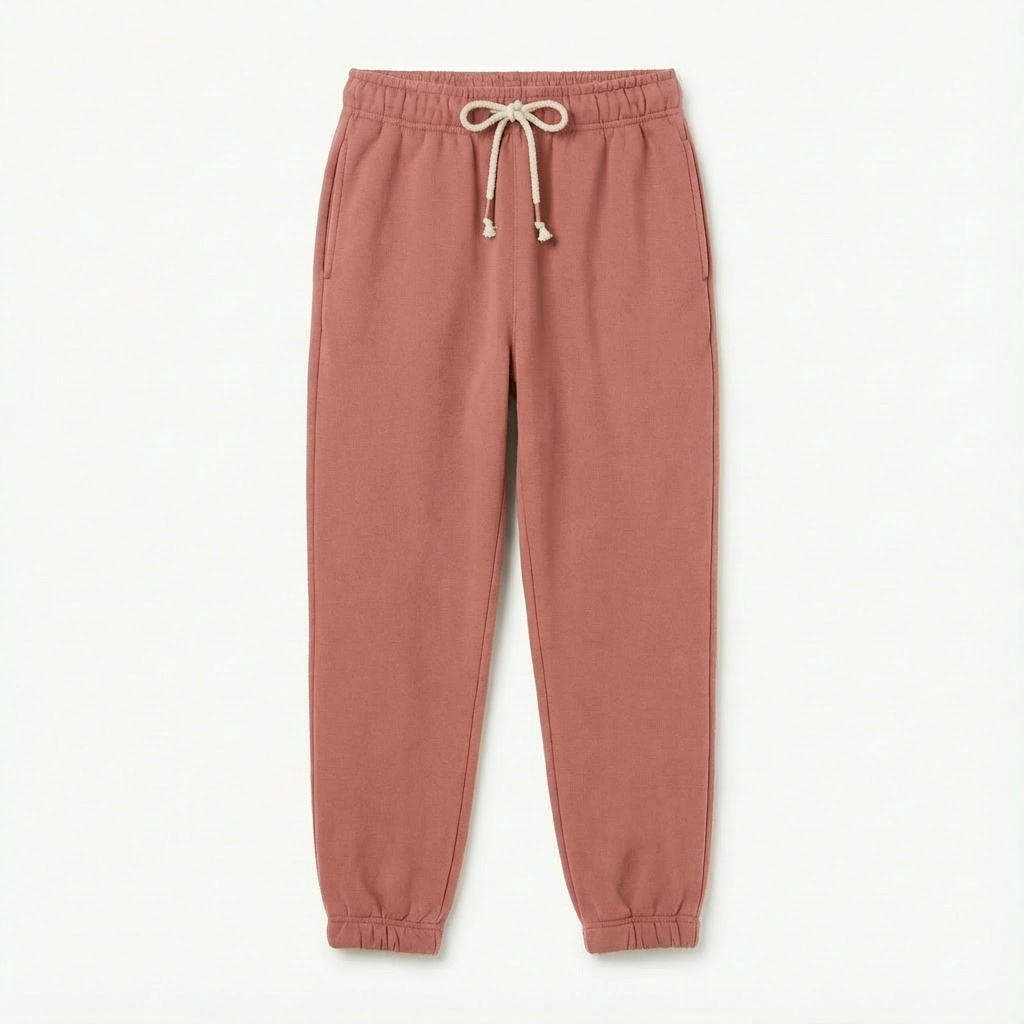 LIGHT PINK BAGGY SWEATPANTS - KARPATOS packshot